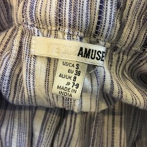 Amuse Society Shorts - Amuse Society stripe paperbag waist shorts Amuse Society Shorts - Amuse Society stripe paperbag waist shorts